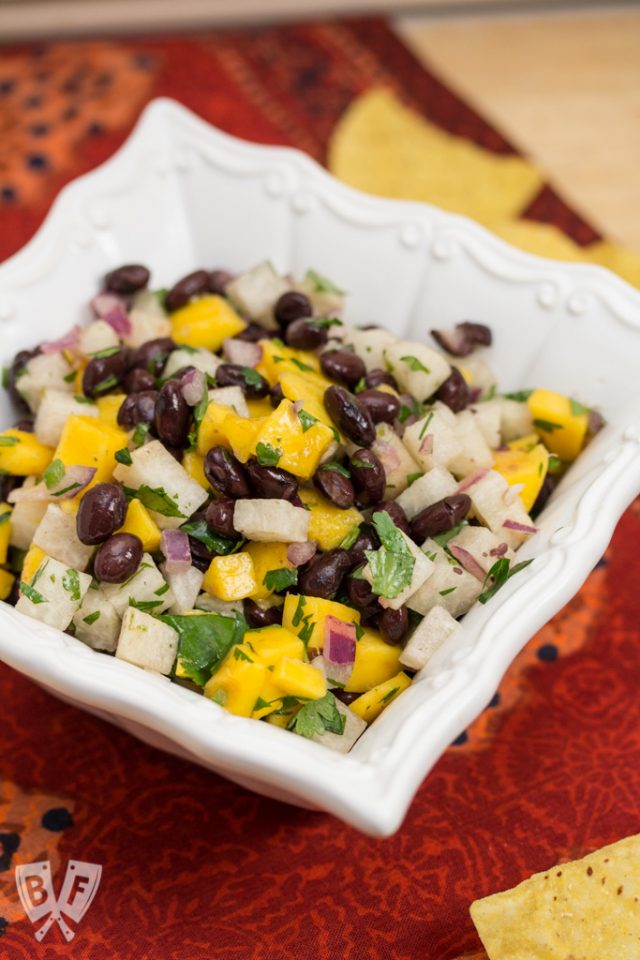 Mango, Jicama + Black Bean Salsa » Big Flavors from a Tiny Kitchen