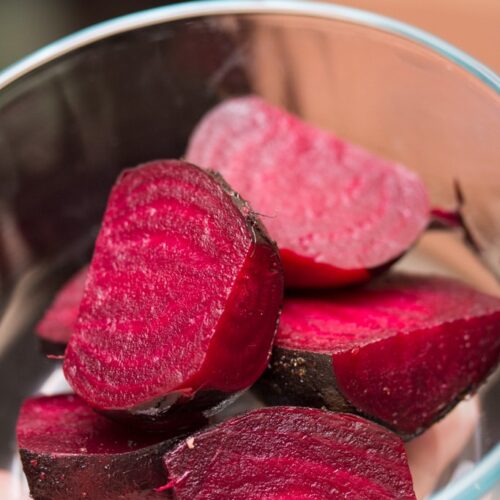 Slow Cooker "Roasted" Beets: Roast your own beets at home with less fuss by using your slow cooker - no need to turn on your oven!