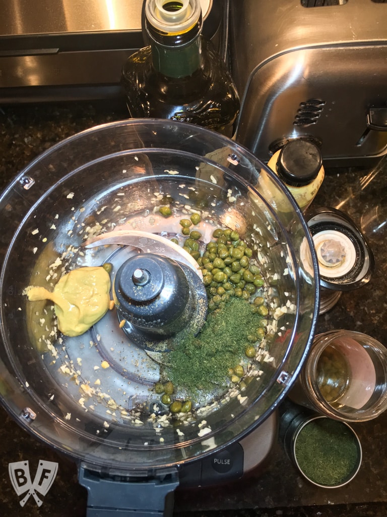 Roma Salad with CaperDill Vinaigrette » Big Flavors from a Tiny Kitchen