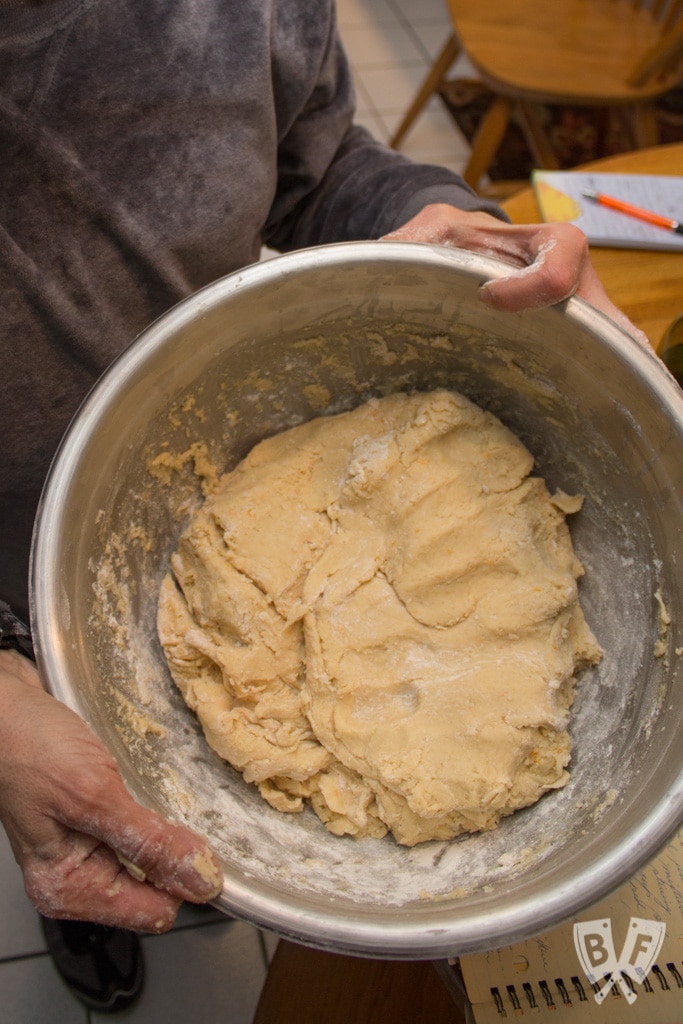 Great Grandma Francesca Cardile's Cookies are an elegant, lightly sweet dessert that are a Calabrese tradition, passed down through the generations and enjoyed annually at Christmas and Easter.