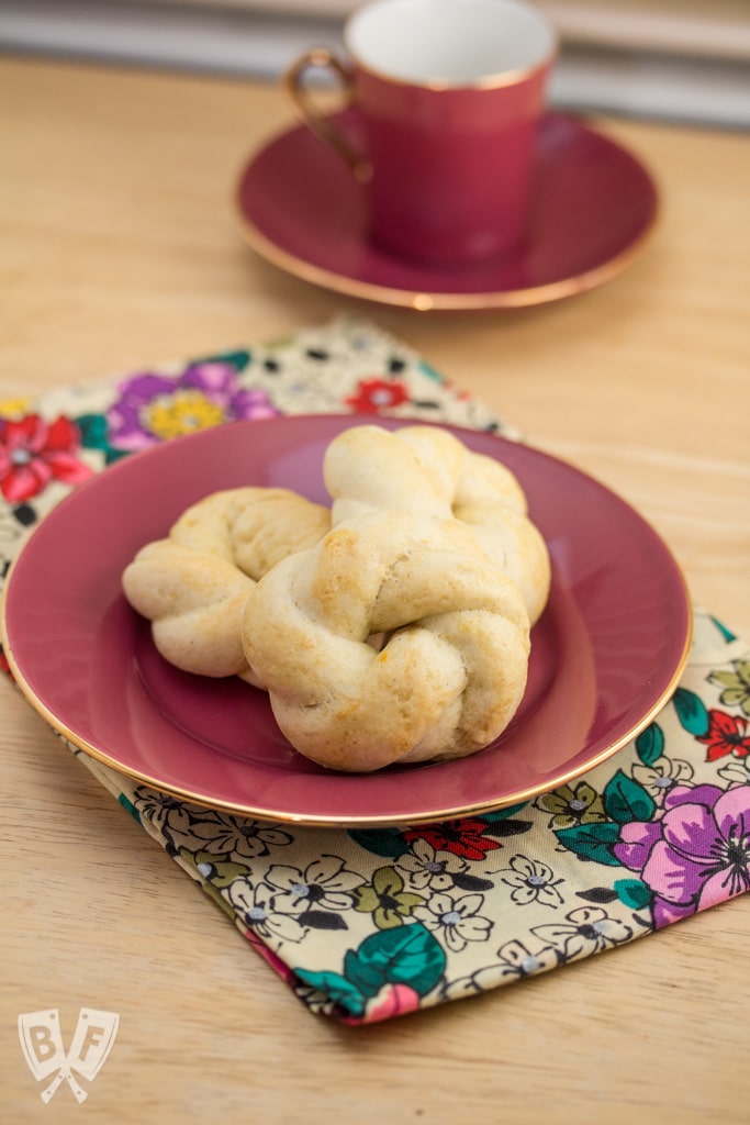 Great Grandma Francesca Cardile's Cookies are an elegant, lightly sweet dessert that are a Calabrese tradition, passed down through the generations and enjoyed annually at Christmas and Easter.