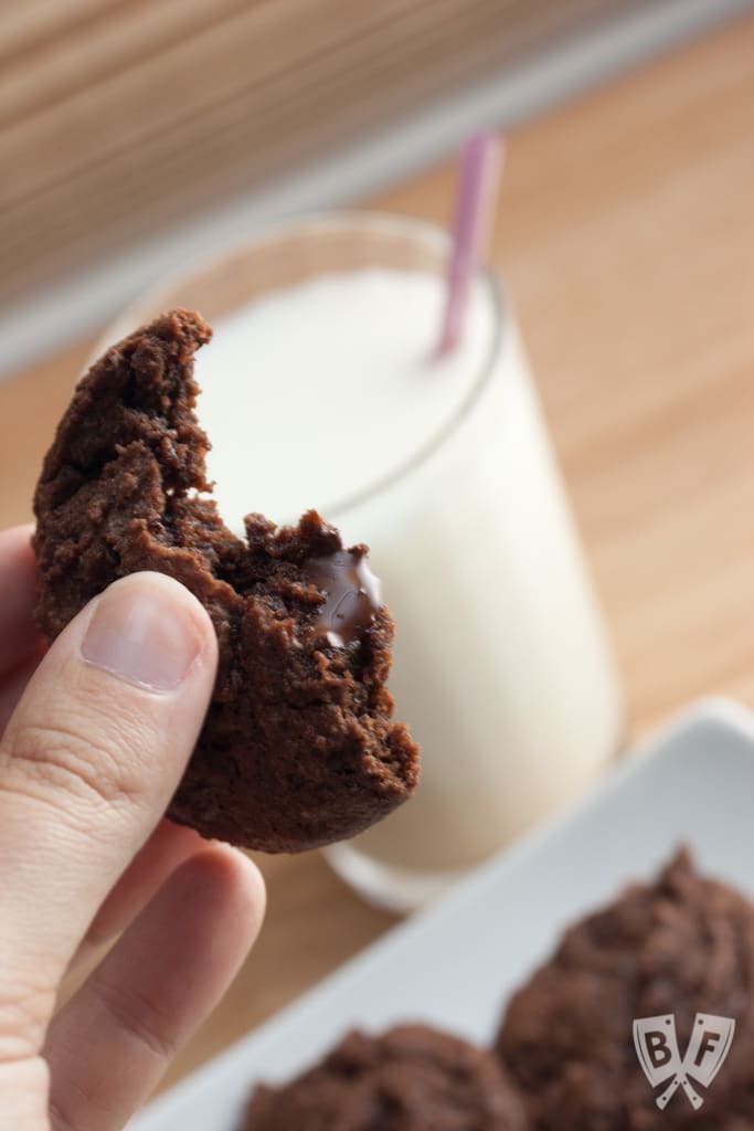 These Melt-in-Your-Mouth Buttermilk Chocolate Cookies are a supremely chocolatey dessert recipe that is a great way to use a partial container of buttermilk - guaranteed to satisfy even the strongest chocolate cravings.