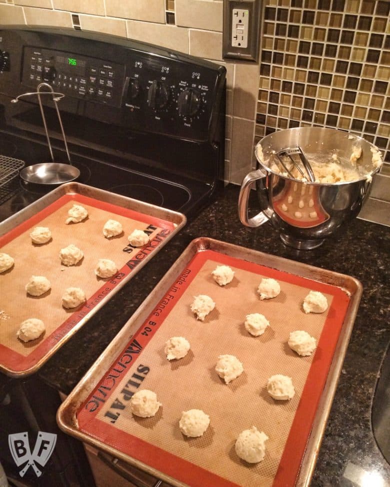 These ricotta cookies are a simple dessert recipe makes oodles of pillowy soft, tender cookies that are sure to be a family favorite! Perfect for cookie exchanges & holiday parties. They've been a family tradition for years!