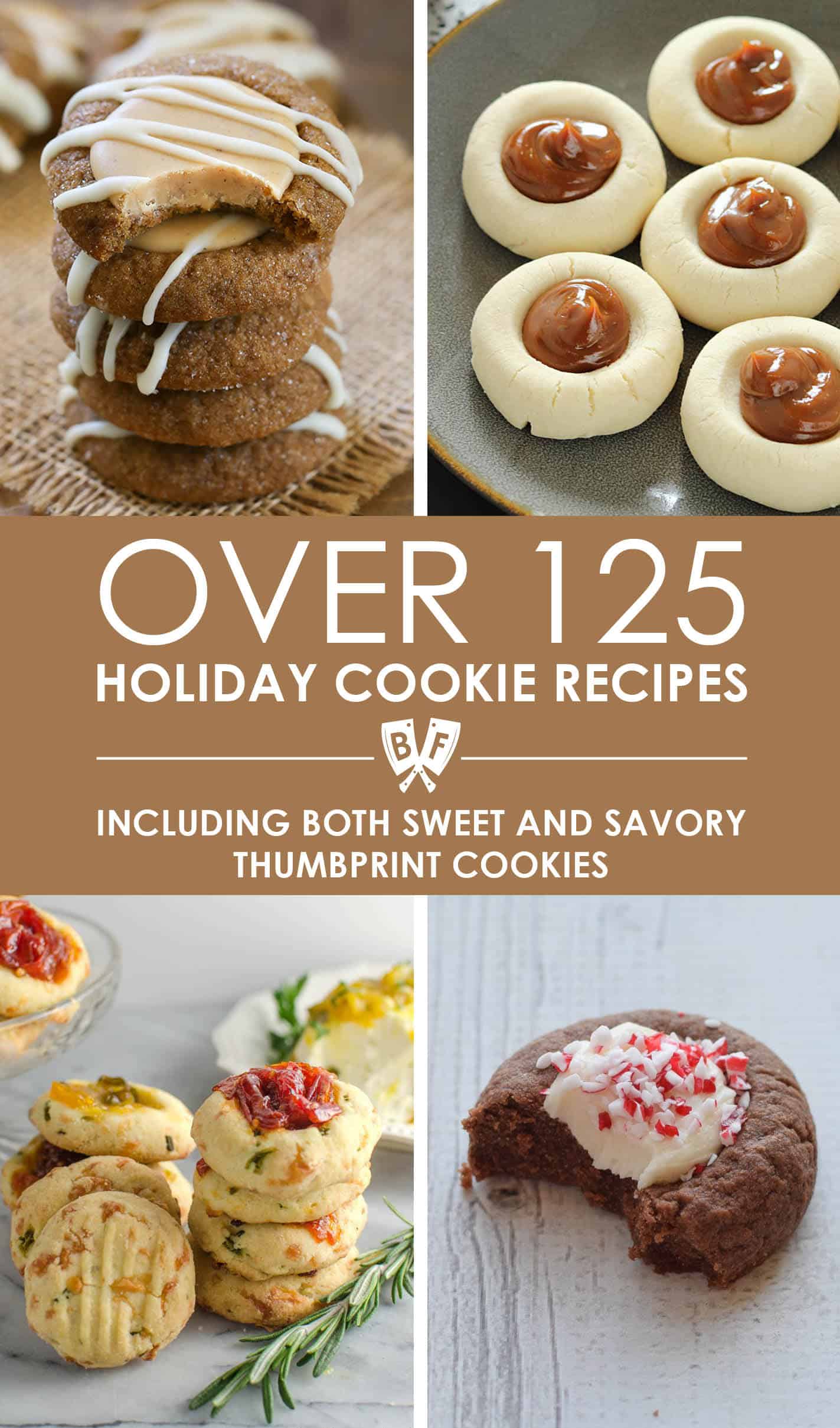 This epic holiday cookie recipe roundup contains over 125 favorite Christmas and holiday cookie recipes across 7 different categories to make your holiday baking and cookie swap parties so much easier!