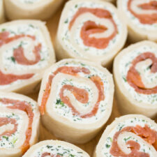 Ilene and Freddie's Smoked Salmon and Cream Cheese Rolls Recipe