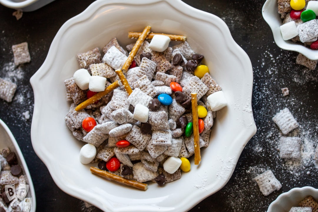 why are muddy buddies called puppy chow