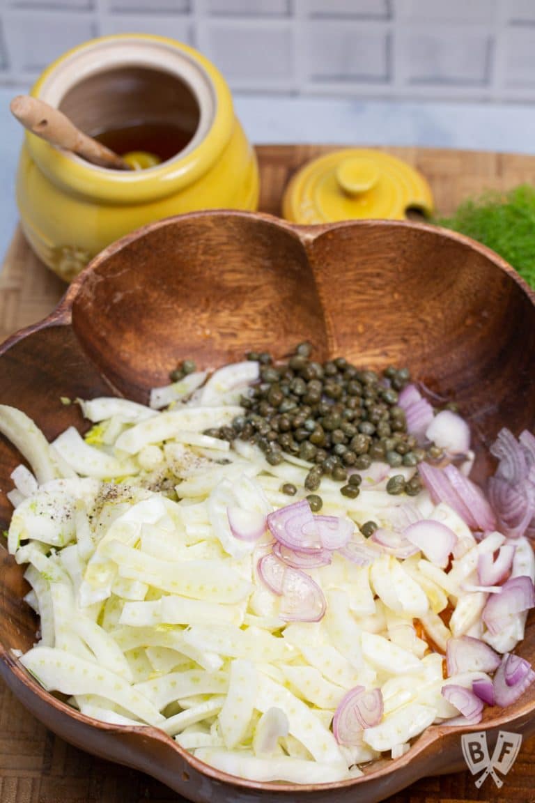 Fennel + Citrus Salad with Shallots and Capers » Quick + Easy Recipe