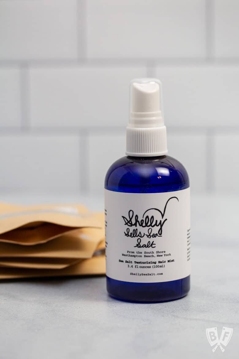 Texturizing hair mist from Shelly Sells Sea Salt.