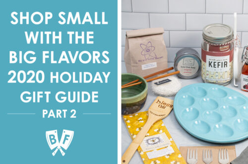Assortment of holiday gift ideas for foodies from from Bliss Co-op.