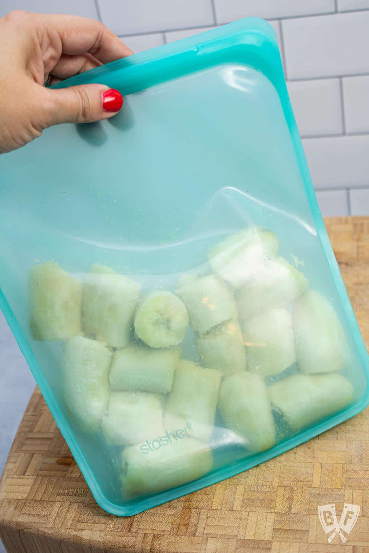 Peanut Butter Banana Milkshake with Bacon (without Ice Cream!)