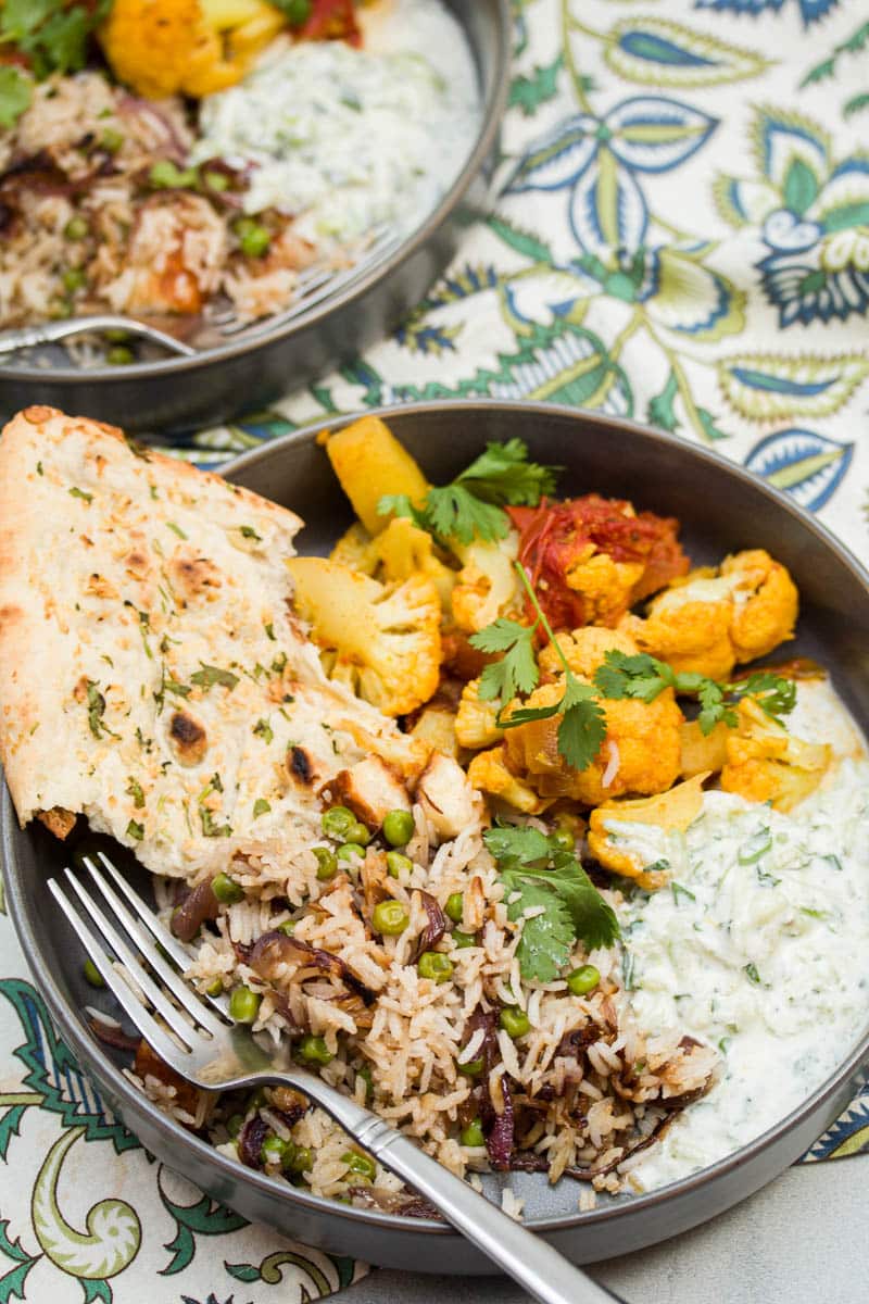 Rice with Paneer and Peas - Stovetop Indian Pullao » Big Flavors from a  Tiny Kitchen, image size:800x1200